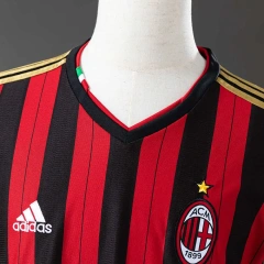 Retro AC Milan 13/14 Home Long sleeves Jersey