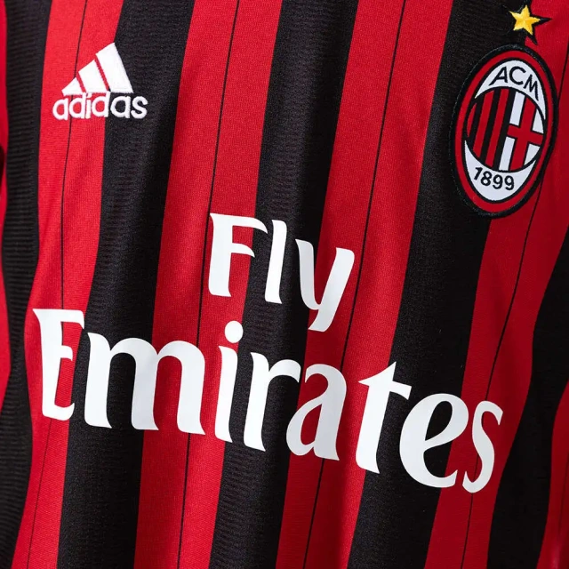 Retro AC Milan 13/14 Home Long sleeves Jersey