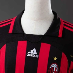 Retro AC Milan 06/07 Home Jersey