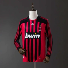 Retro AC Milan 07/08 Home Long sleeves Jersey