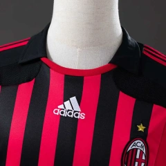 Retro AC Milan 07/08 Home Long sleeves Jersey
