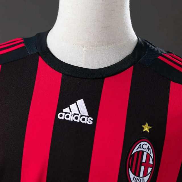 Retro AC Milan 08/09 Home Long sleeves Jersey