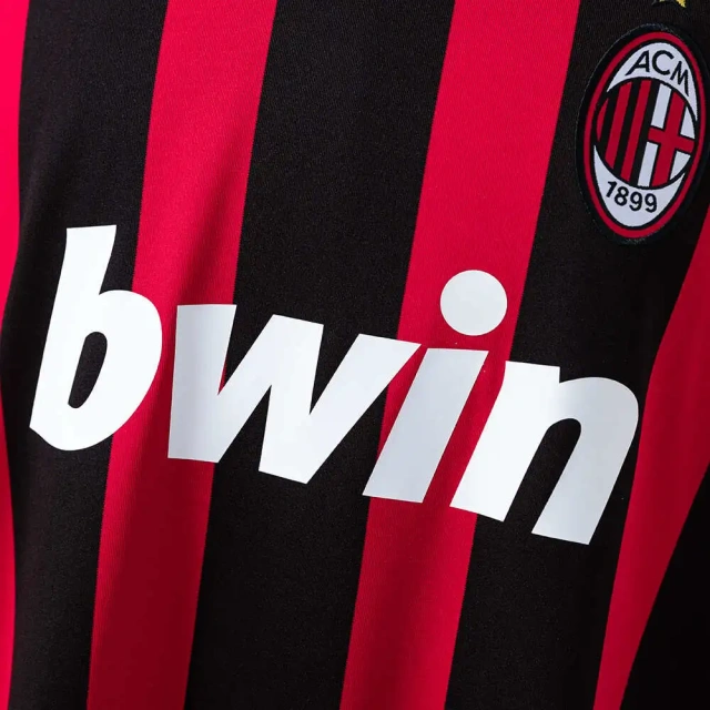 Retro AC Milan 08/09 Home Long sleeves Jersey