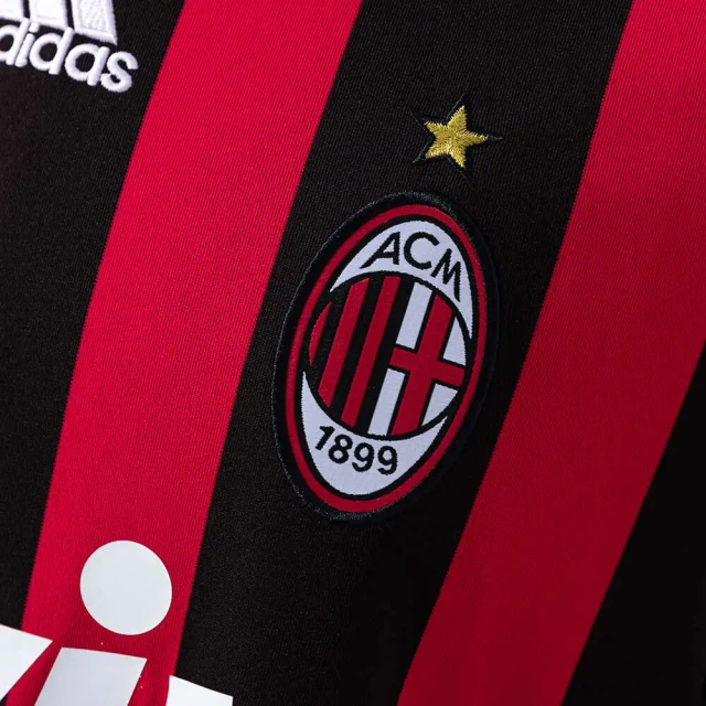 Retro AC Milan 08/09 Home Long sleeves Jersey