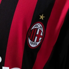 Retro AC Milan 09/10 Home Long sleeves Jersey