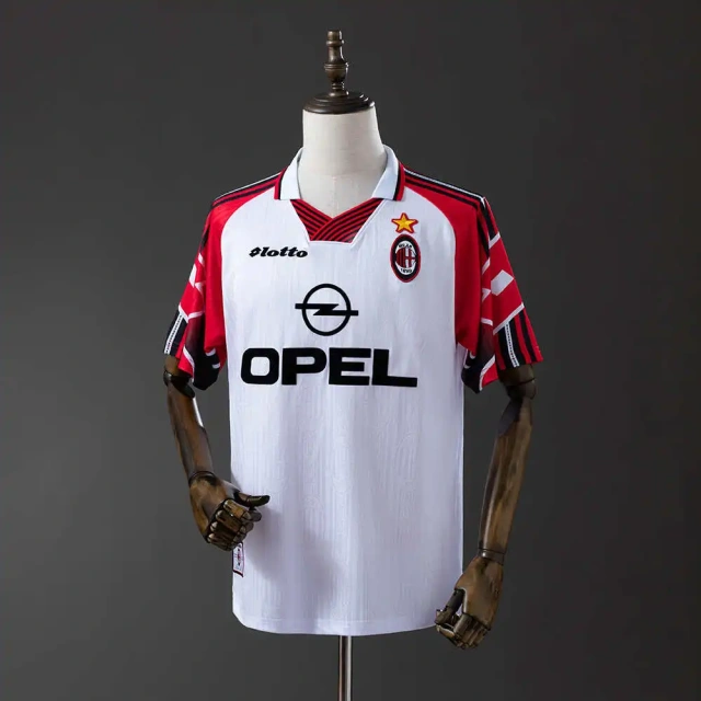Retro AC Milan 97/98 Copa Centenario do Belo Horizonte Away Jersey