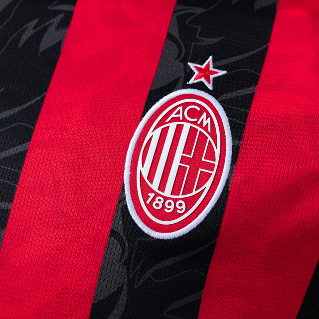 AC Milan 25/26 Home Player Version Jersey