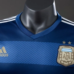 Retro Argentina 2014 Player Version Away Jersey