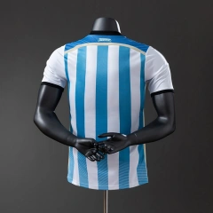 Retro Argentina 2014 Player Version Home  Jersey