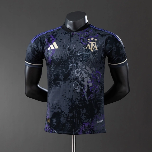 Argentina 2025 Purple Black-Special Edition Player Version Jersey