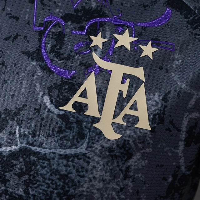 Argentina 2025 Purple Black-Special Edition Player Version Jersey