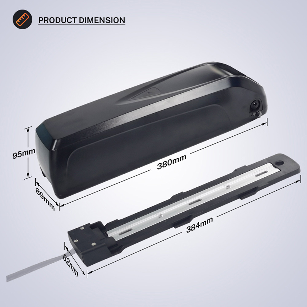 48V 14Ah Lithium ion Ebike Battery 48 Volt Fit for RAD Power E Bike Battery Replacement Rad External Hailong Electric Bike Batteries Pack