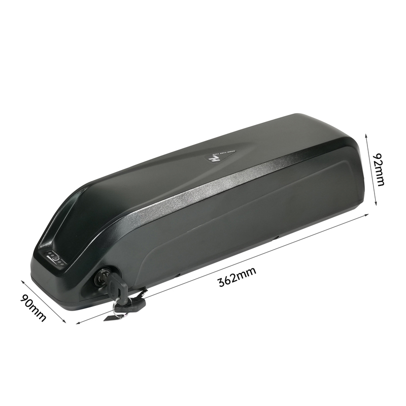36V 48V 52V Lithium Ebike Battery Down Tube 350W 500W 750W 1000W 1500W Bicycle Motor Kit Electric Bike Battery with Charger 5Pins Base XT60 Discharge Port 30A BMS Hailong E-Bike Batteries