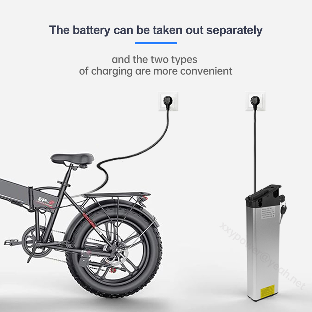 48V 52V 14Ah 17.5Ah Folding Electric Bike Battery Fit for Mate X