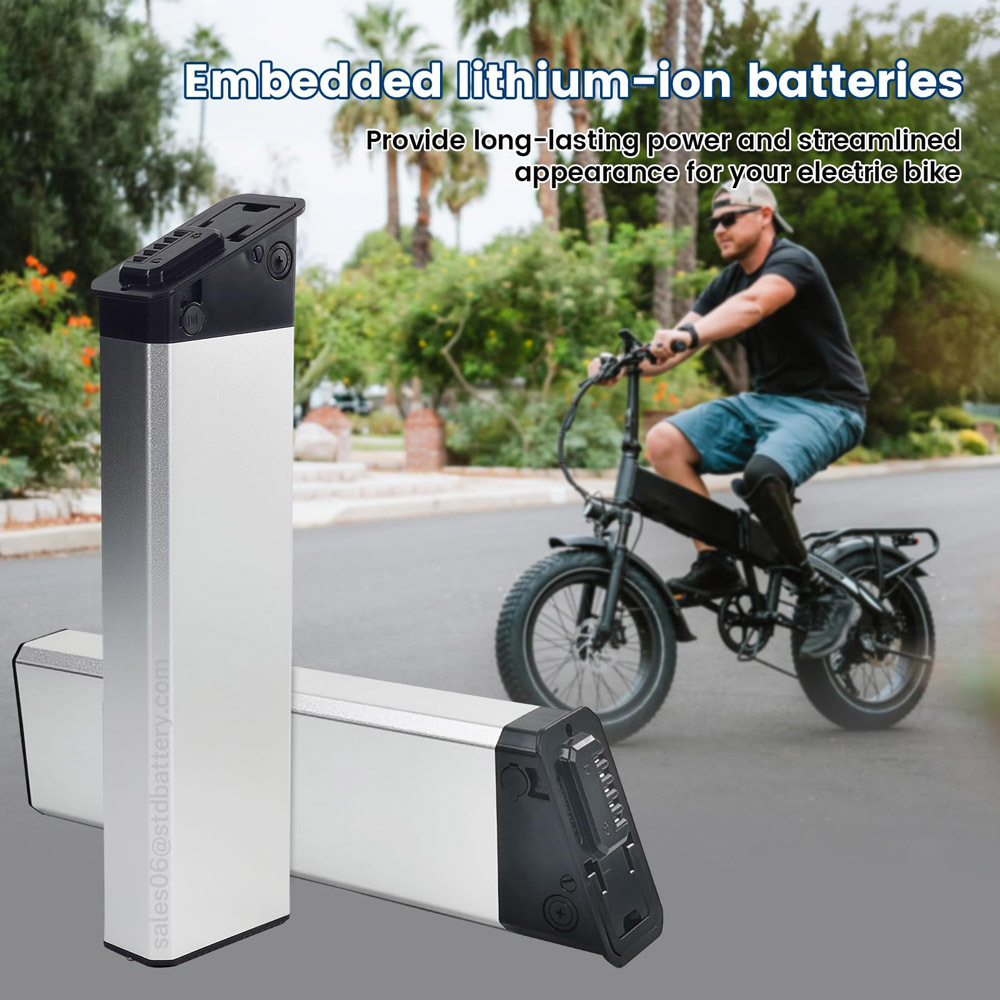 48V 52V 14Ah 17.5Ah Folding Ebike Battery Replacement for DEEPOWE GR20/Ouxi X8 Electric Bicycle Bike Batteries for Wooken Foldable 20" Fat Tire 1000W E-Bike Battery