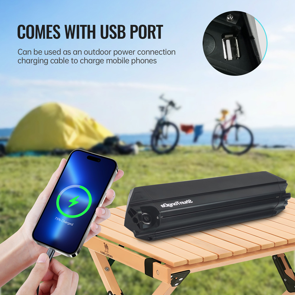 E-Bike Battery Lithium 48V 52V 60V 72V 15Ah 20Ah 21700 A Grade Cell Replacement Original Reention Dorado Ebike Battery Removable Fit for Electric Bicycle 500W 750W 1000W Motor with E Bike Charger