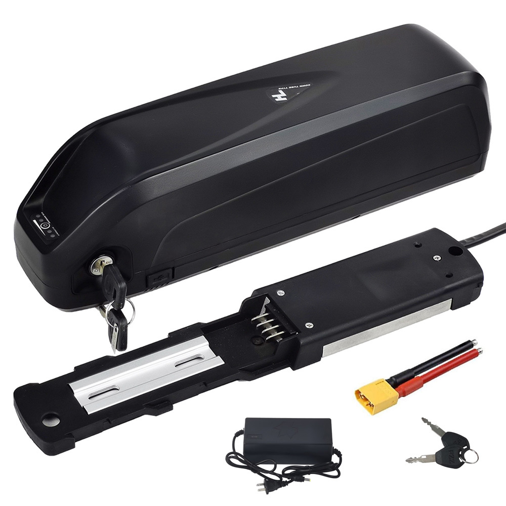 Hailong Battery 48V 36V 13Ah 15Ah 17.5Ah 21Ah Ebike Battery Replacement with 4pin Base/Charger/USB Port for 250W-1000W Electric Bicycle Scooter E Bike Lithium Batteries