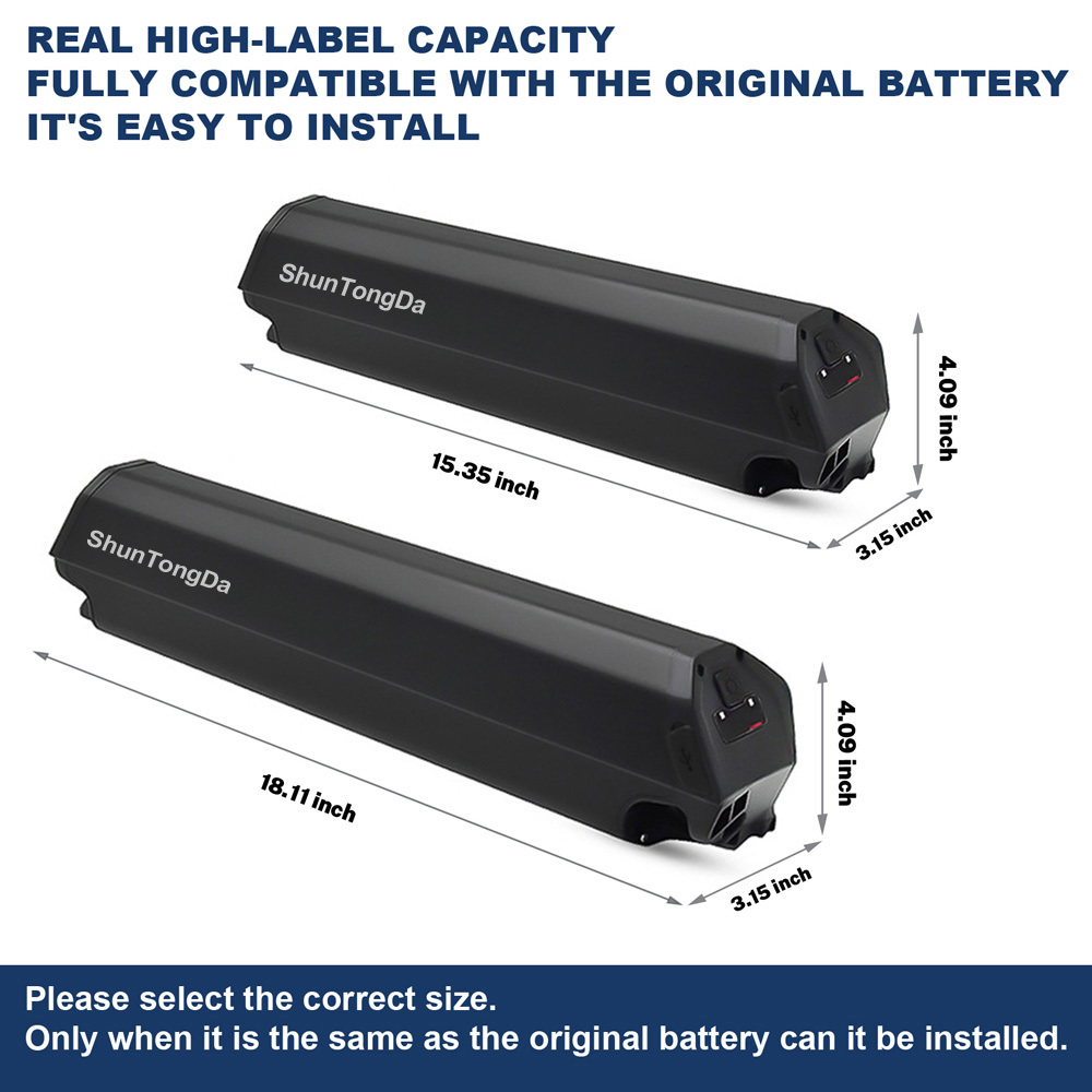 E-Bike Battery Lithium 48 Volt 14Ah 15.6Ah 21Ah Original Reention Dorado Max 48V Ebike Battery Removable Fit for Electric Bike Leisure F-500 NCM Moscow 500W 750W 1000W Motor with 30A BMS, Base Mount, Charger