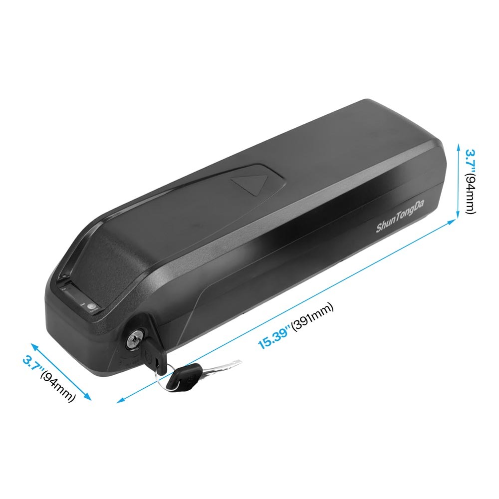 36V 48V Ebike Battery Fit for Viviebikes Vivi F26F H8 Electric Bike 10.4Ah 14Ah 17.5Ah Lithium Batteries Pack for 250W 350W 500W 750W 1000W Motor Kit 4pins Base E-Bike Battery Replacement