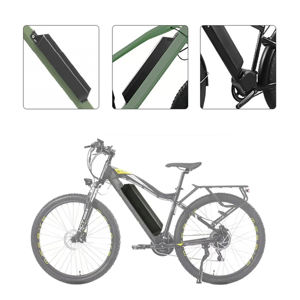 E-Bike Battery Lithium 48 Volt 14Ah 15.6Ah 21Ah Original Reention Dorado Max 48V Ebike Battery Removable Fit for Electric Bike Leisure F-500 NCM Moscow 500W 750W 1000W Motor with 30A BMS, Base Mount, Charger