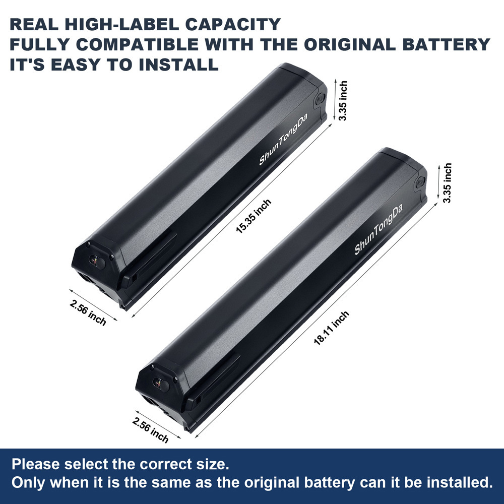 E-Bike Battery Lithium 48 Volt 10.5Ah Original Reention Dorado 48V Ebike Battery Removable Fit for Electric Bicycle Wallke X3 Pro MacWheel Cruiser 250W 350W 500W 750W Motor with E Bike Charger