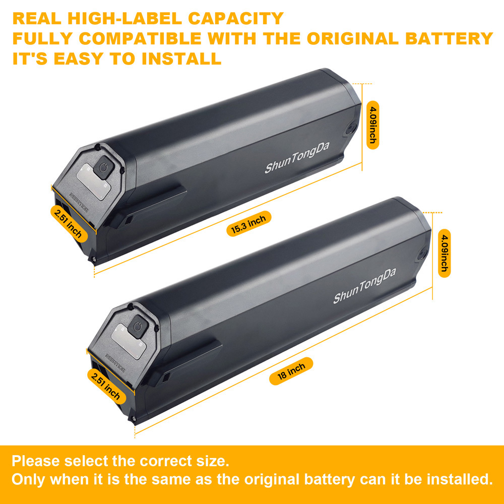 E-Bike Battery Lithium 48 Volt 13Ah 14Ah 17.5Ah Original Reention Dorado Plus 48V Ebike Battery Removable Fit for Electric Bike Aventon Pace 500 NCM Moscow 500W 750W 1000W Motor with 30A BMS, Base Mount, Charger