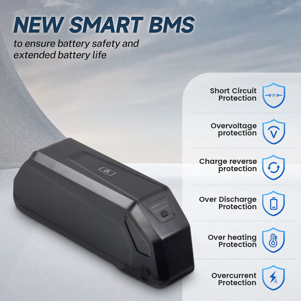 Ebike Battery 48V 52V Replacement Lithium Batteries for Beaumont Retro Spec Koa Chatham Rev 2 Electric Bike Xpedition Beach Cruiser lectric Scooter Tricycle 750W 1000W E-Bike Battery