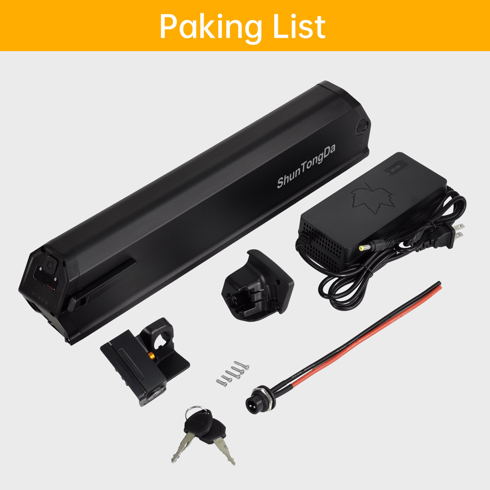 E-Bike Battery Lithium 48 Volt 13Ah 14Ah 17.5Ah Original Reention Dorado Plus 48V Ebike Battery Removable Fit for Electric Bike Aventon Pace 500 NCM Moscow 500W 750W 1000W Motor with 30A BMS, Base Mount, Charger