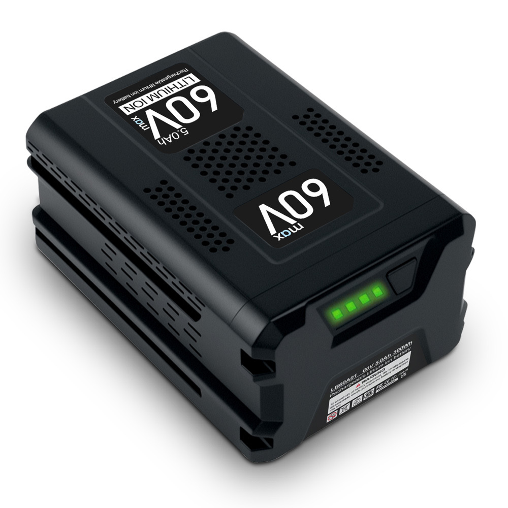 60V 5.0AH Ultra Power Battery Compatible with Greenworks Max 60V Battery for B60A03 LB60A02 LB60A00 75 Tools Maximum Performance 60 Volt Cordless Power Tool Batteries
