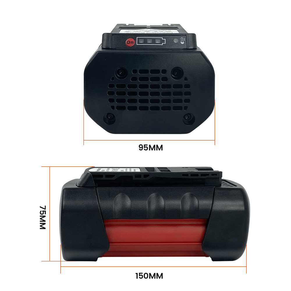 6.0Ah BOS36A Li-ion 36 Volt Battery Replacement Compatible with Bosch 36V Battery fit for BAT810 BAT836 BAT840 BAT840D GBH36VF-Li GKS36V-LI GSA36V-LI GSB36V-Li Cordless Power Tools