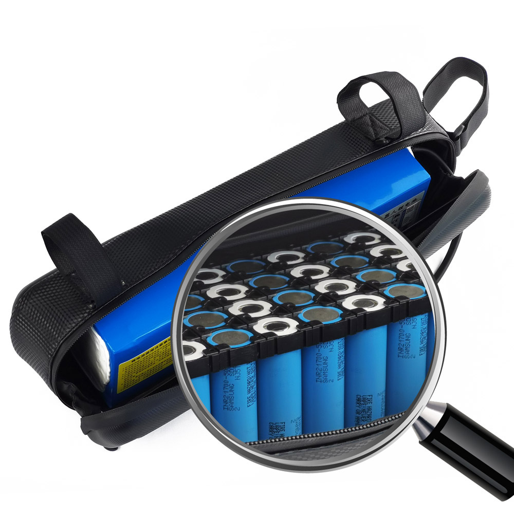 Factory Supply 21700 Cell Ebike Battery 48V 52V 20Ah 500w 750w 1000w 1500w 2000w Waterproof Triangle Battery Lithium Ion Electric Bicycle Battery Pack