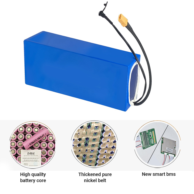 DIY Custom Size 24V 36V 48V 52V 60V 72V Waterproof 18650/2600MAH/3500MAH/21700/5000MAH Lithium Battery Pack 10AH 20AH 30AH 40AH Varying Capacities