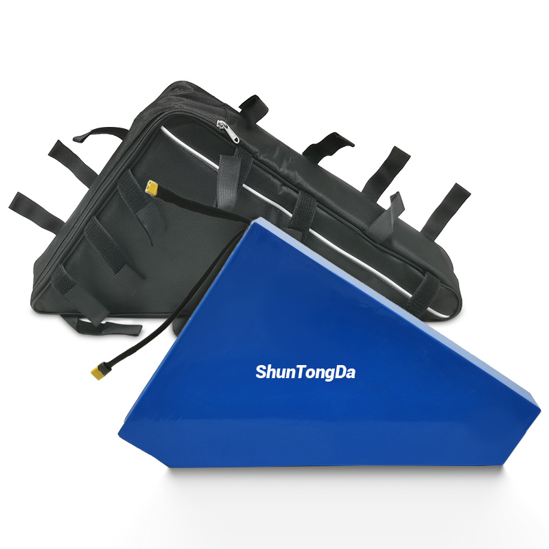 Good Quality Waterproof Triangle Bag 48v 60v 72v 1000w 1500w 2000w Ebike Conversion Kit Triangle Battery 18ah 21ah 28ah Lithium Ion E Bike Batteries