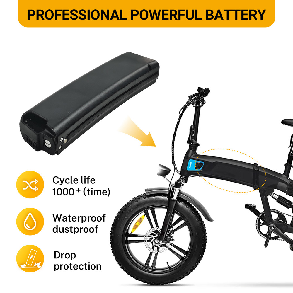 36V 48V Folding Ebike Battery Replacement for Aventon Sinch E-Joe Epik Maxfoot MF19 Glion 510 Foldable Electric Bike Battery Rechargeable Lithium Batteries with E-Bike Charger