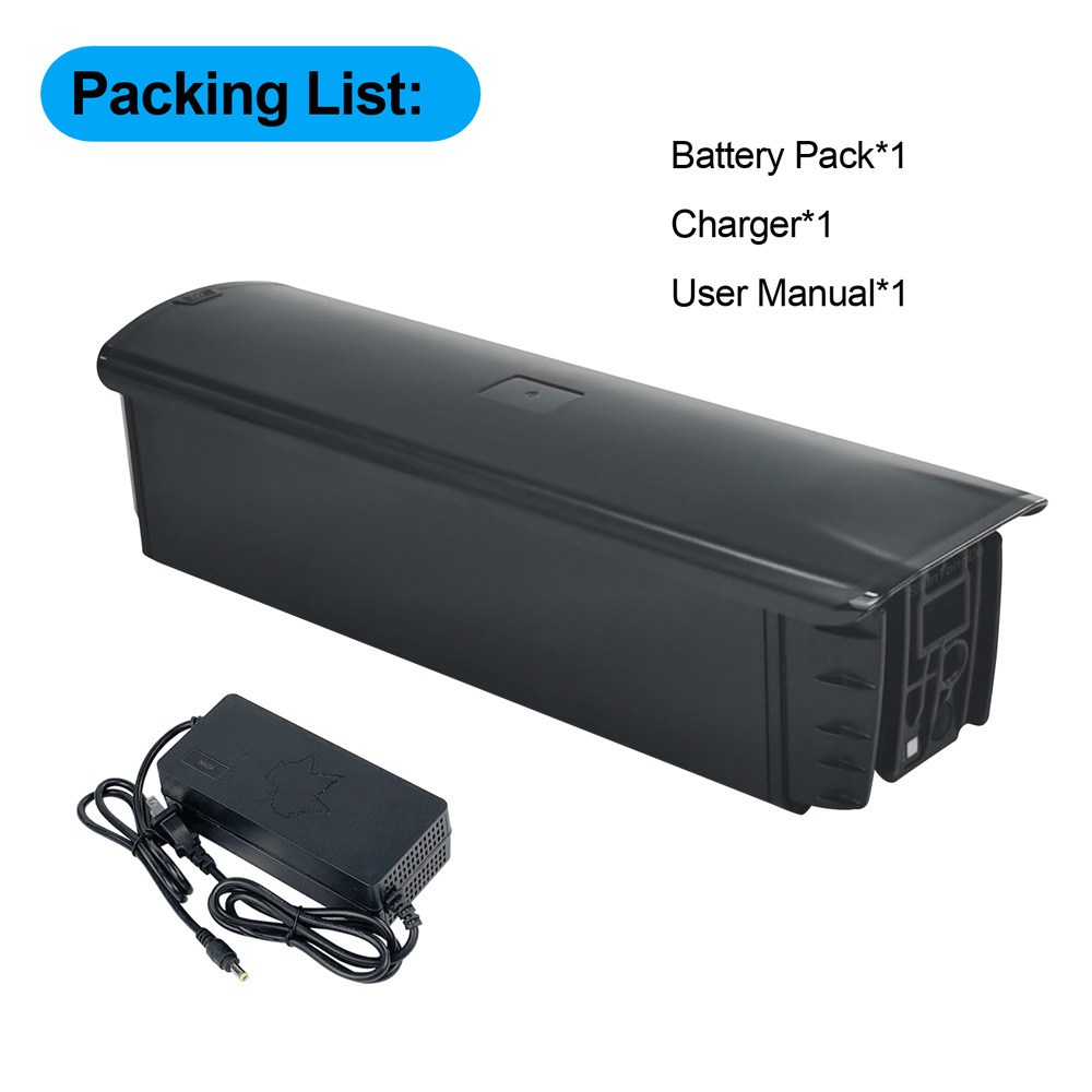 36V 48V Electric Bicycle Rechargeable Battery Fit for Bafang BT F16 M500 Nebula N1 Ebike Battery Replacement 500W 750W 1000W Motor E Bike Lithium Batteries Pack
