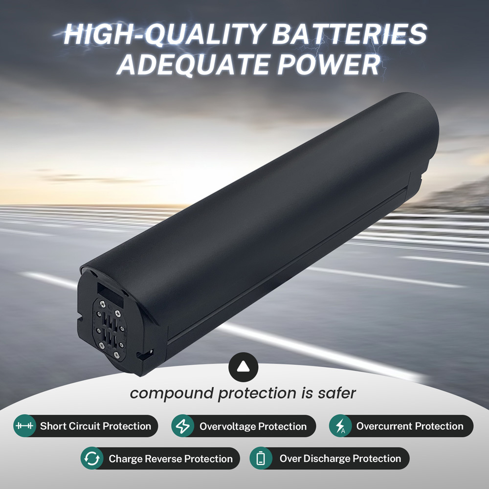 36V 48V 15Ah 20Ah Ebike Battery, 6 Pin Discharge Power Switch 30A BMS 3A Fast Charger for 0-1000w E-Bike Motors Mountain Electric Bike Hidden 21700 Cells Lithium Batteries Replacement