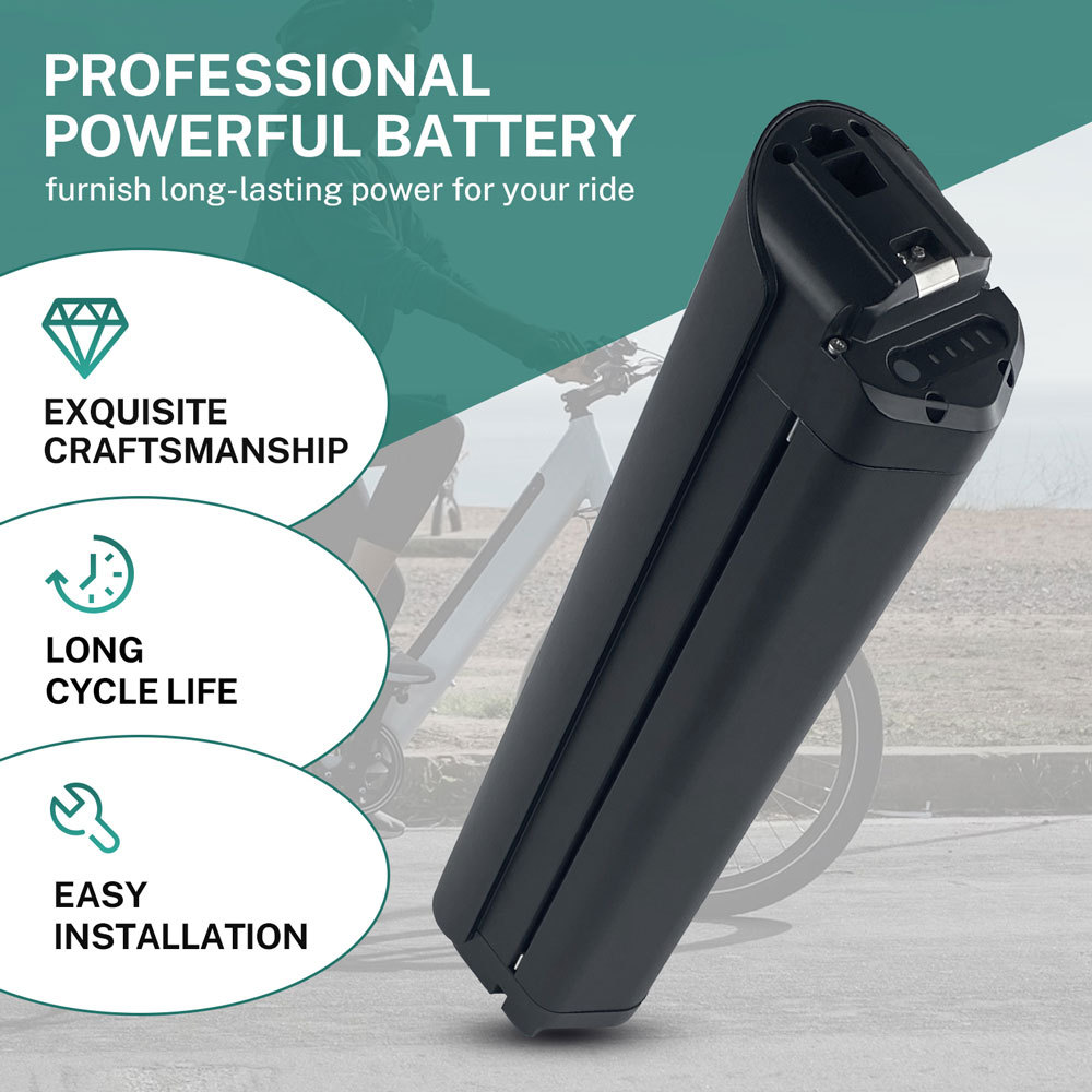 36V 48V 15Ah 20Ah Ebike Battery, 6 Pin Discharge Power Switch 30A BMS 3A Fast Charger for 0-1000w E-Bike Motors Mountain Electric Bike Hidden 21700 Cells Lithium Batteries Replacement