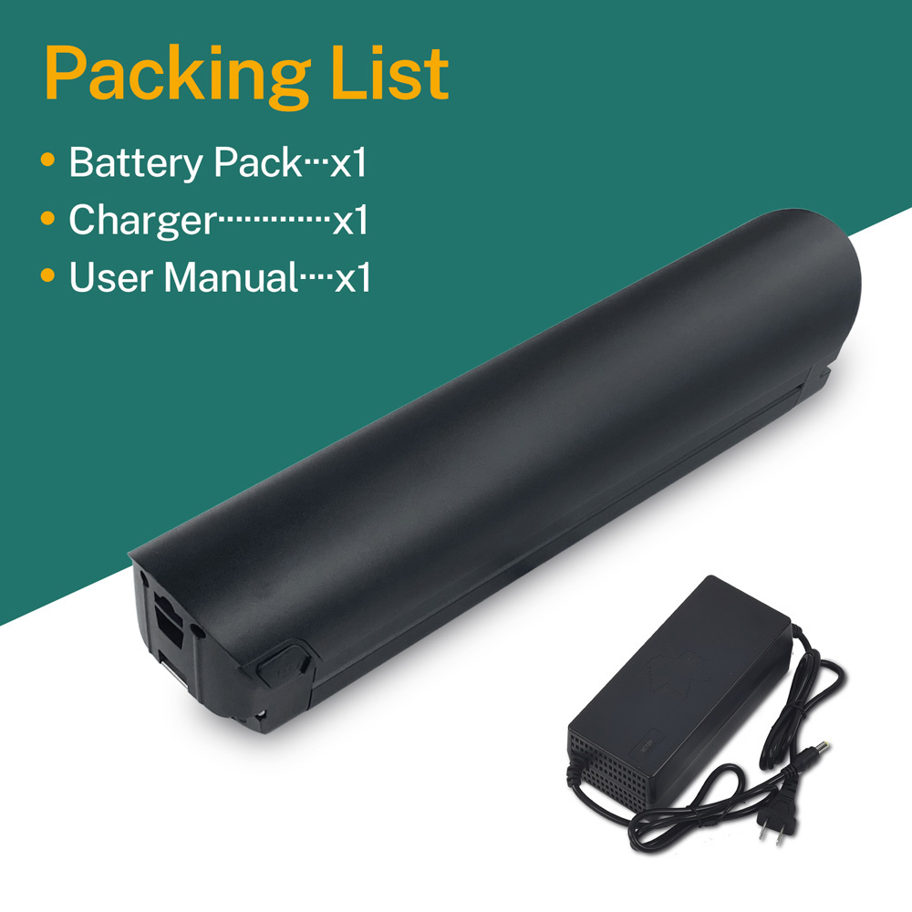 36V 48V 15Ah 20Ah Ebike Battery, 6 Pin Discharge Power Switch 30A BMS 3A Fast Charger for 0-1000w E-Bike Motors Mountain Electric Bike Hidden 21700 Cells Lithium Batteries Replacement