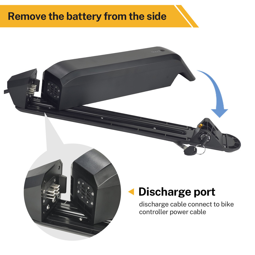36V 48V 52V Ebike Battery for Volition Townee 2.0 Diro Vivo Cruiser Diou X6 Kelin Isoo YU Electric Bicycle Battery Markhor M3 M4 D3 ST DW Meigi Kepler Step-Thru Mountain E Bike Replacement Batteries