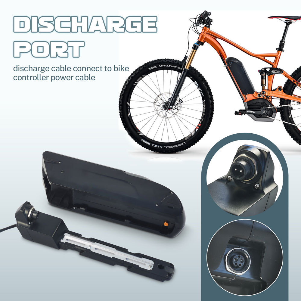 Ebike Battery Replacement, 36V 10.4AH 12.8AH 14AH Lithium ion Electric Bike Battery Pack, E-Bike Down Tube Removable Bicycle Batteries 30A BMS for 36V 250W 350W 500W 750W Motors