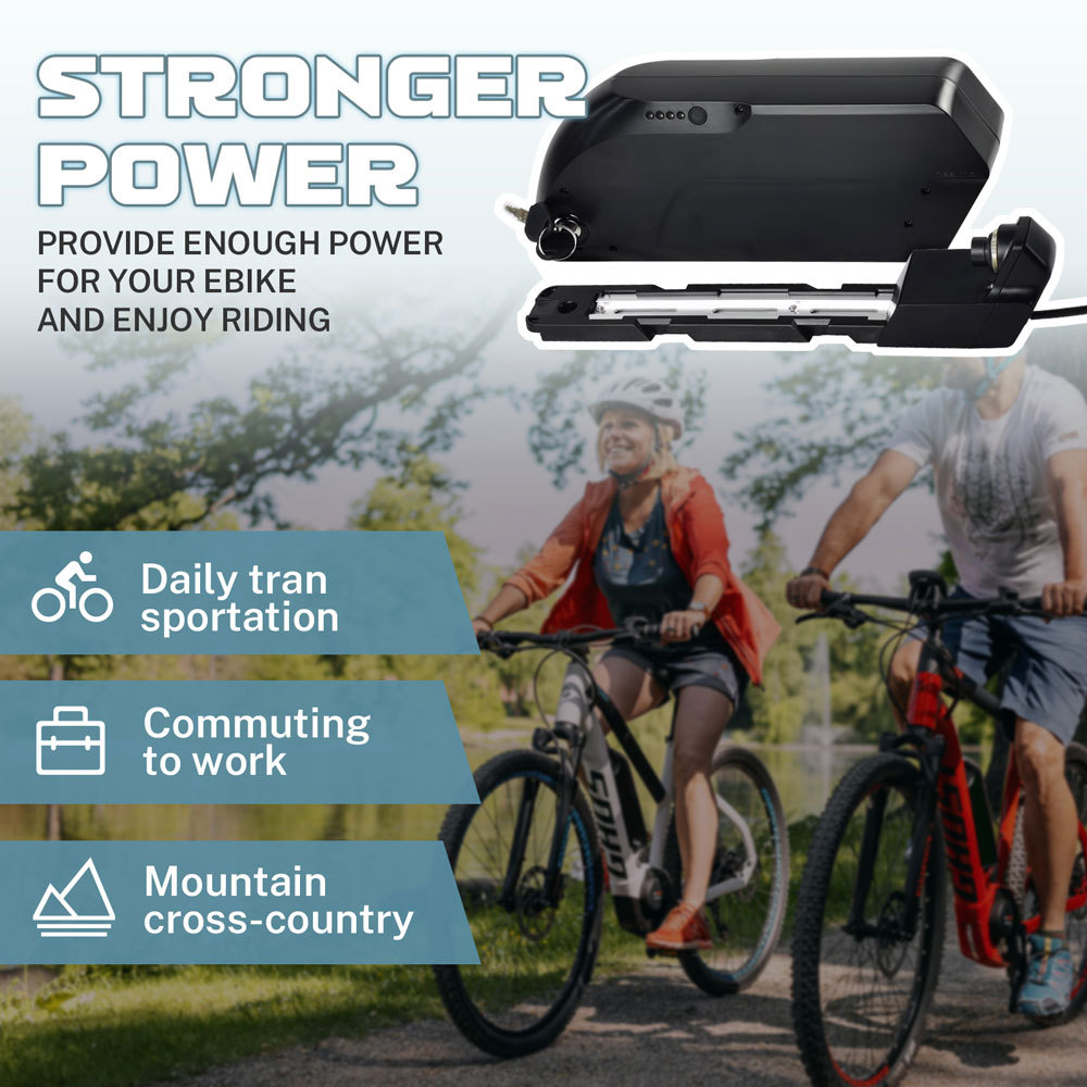 36V 48V 10Ah 13Ah 15Ah 21Ah Li-ion Ebike Battery Compatible with E-Bike Kit 250W 350W 500W 750W 1000W Motors for Electric Bike Scooters Tricicycle Dirt Bicycle Conversion Kit with Battery