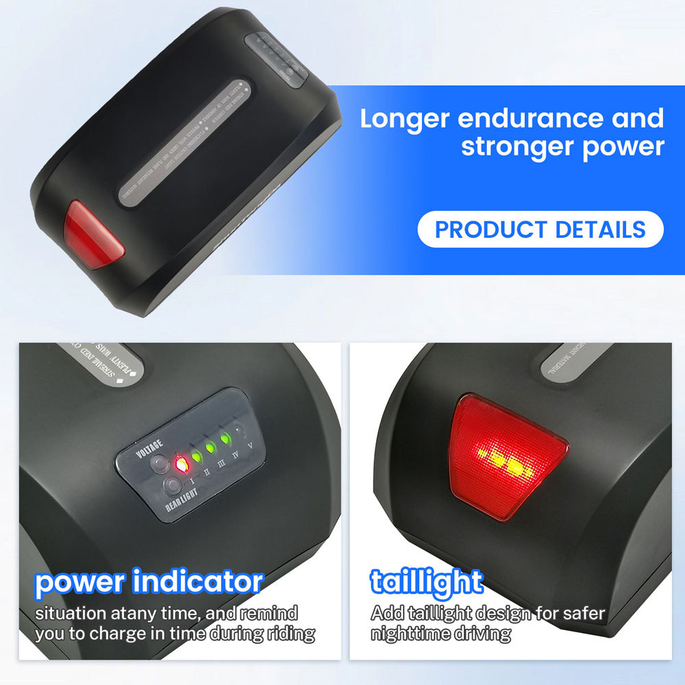 24V 36V 48V Folding Ebike Battery for Halfords Assist E Bike Dynavolt K7-2 M3 DYNALION K2 Foldable Electric Bike Haibao Seat Tube Lithium Batteries Replacement 250w 350W 500W 750W Motors E-Bike Battery