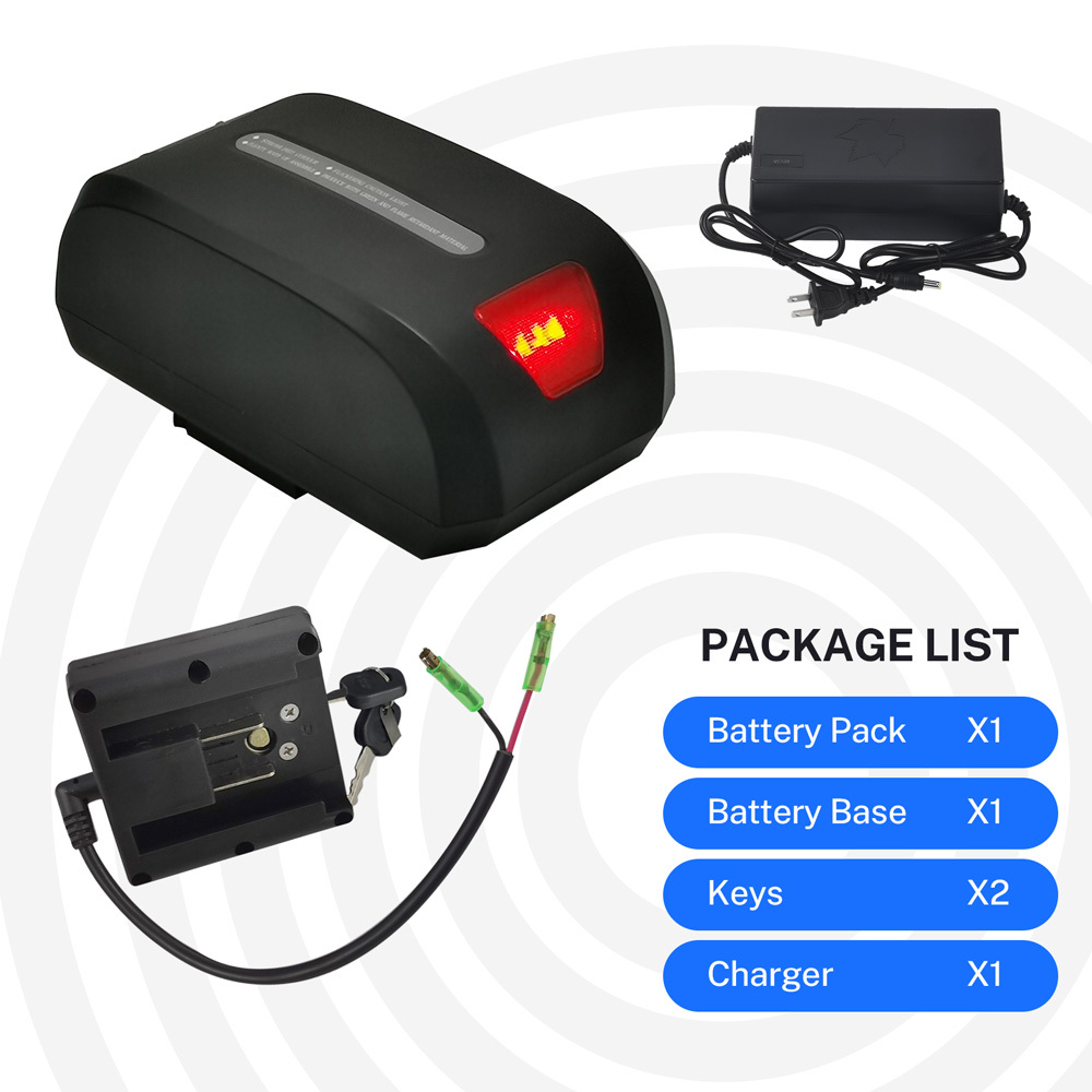 24V 36V 48V Folding Ebike Battery for Halfords Assist E Bike Dynavolt K7-2 M3 DYNALION K2 Foldable Electric Bike Haibao Seat Tube Lithium Batteries Replacement 250w 350W 500W 750W Motors E-Bike Battery