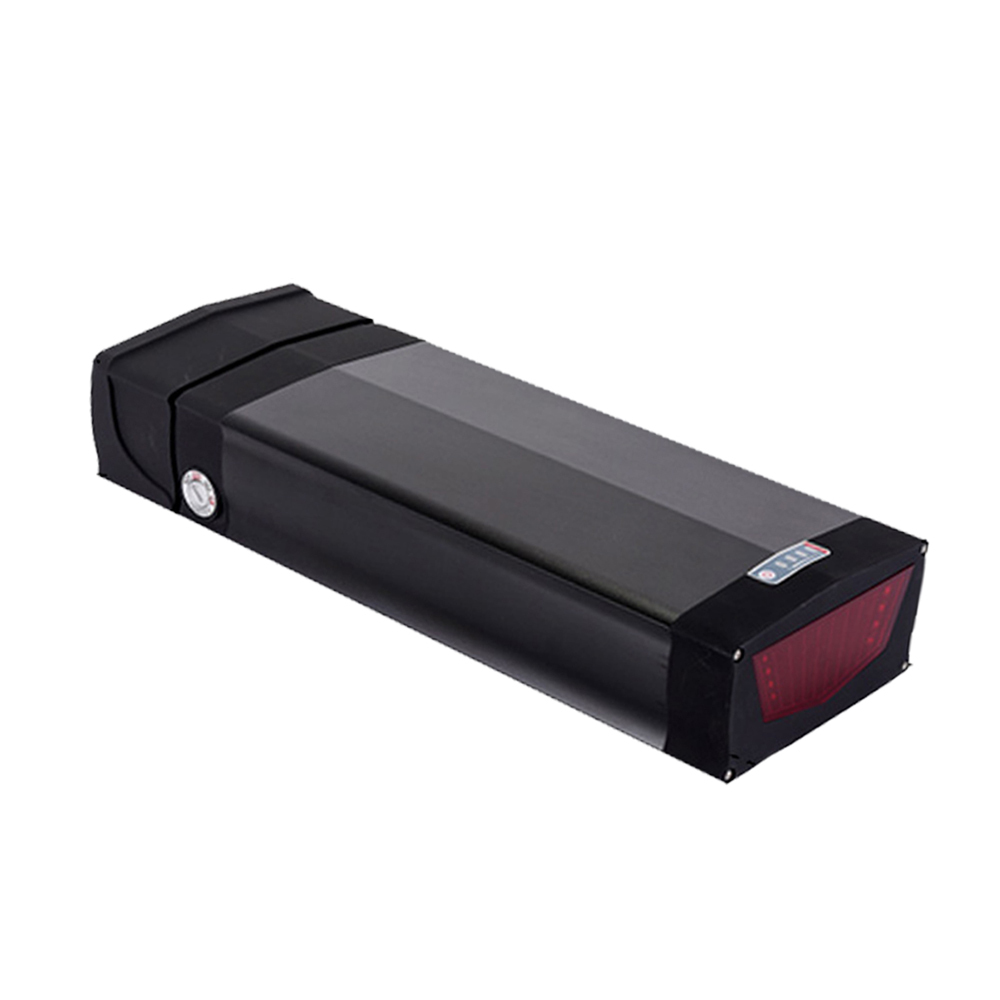 High Capacity Rear Rack Ebike Battery 36V 48V 52V 20Ah 30Ah 35Ah Lithium 18650 Grade a Cells Electric Bike Batteries Pack for E-Bike 48 Volt 1000W Fit BBS002 BBSHD E Bike Battery Replacement