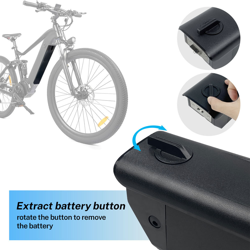 36V 48V Ebike Battery Fit for Burchda RX80 RX50 Off-road Fat Tire Electric Bike Replacement GUEWER LEEBIKE TLG BATTLE MTB 29 KOMDA SHK06 500W City E-Bike Lithium Batteries