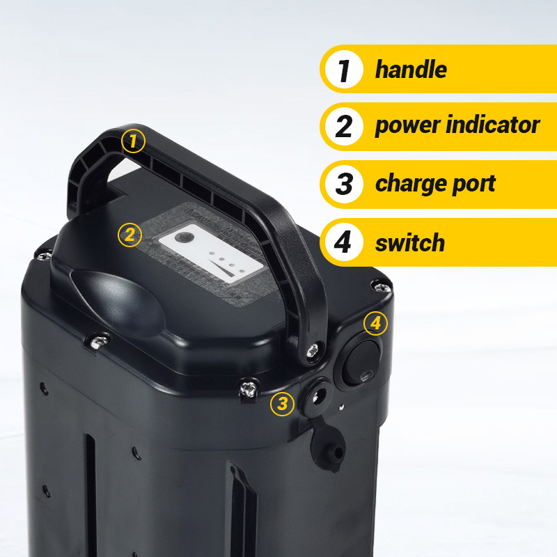 36 Volt Folding Ebike Battery 36V 10.4ah 14Ah 48V 9Ah 10.5Ah Seat Post Mounting E-Bike Battery fit for Jenney A2B Kuo Magnum 250W 500W Motor Batteries