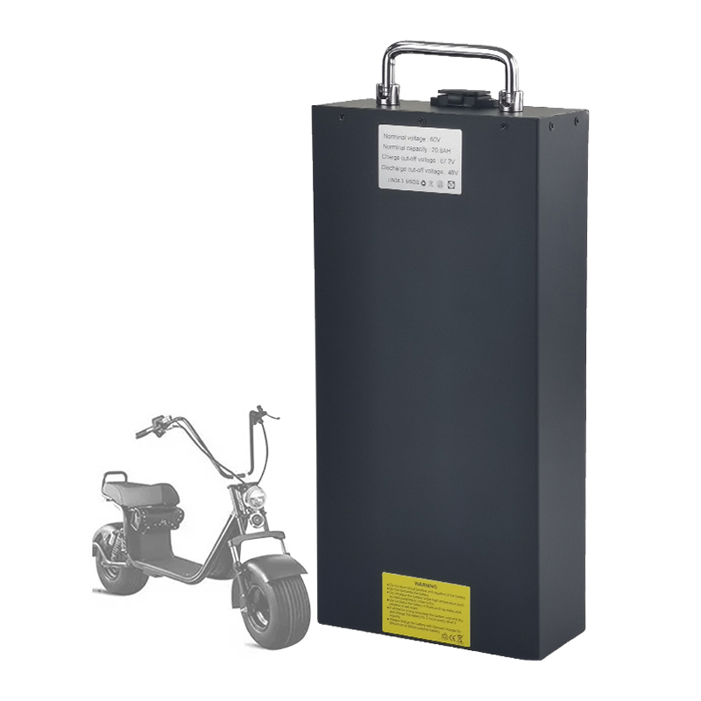 60V Electric Motorcycle Battery 15Ah 20Ah 25Ah 30Ah Lithium-ion Batteries for 500W 700W 1000W 1500W Harley-Davidson E-Bike Electric Scooter Battery Pack