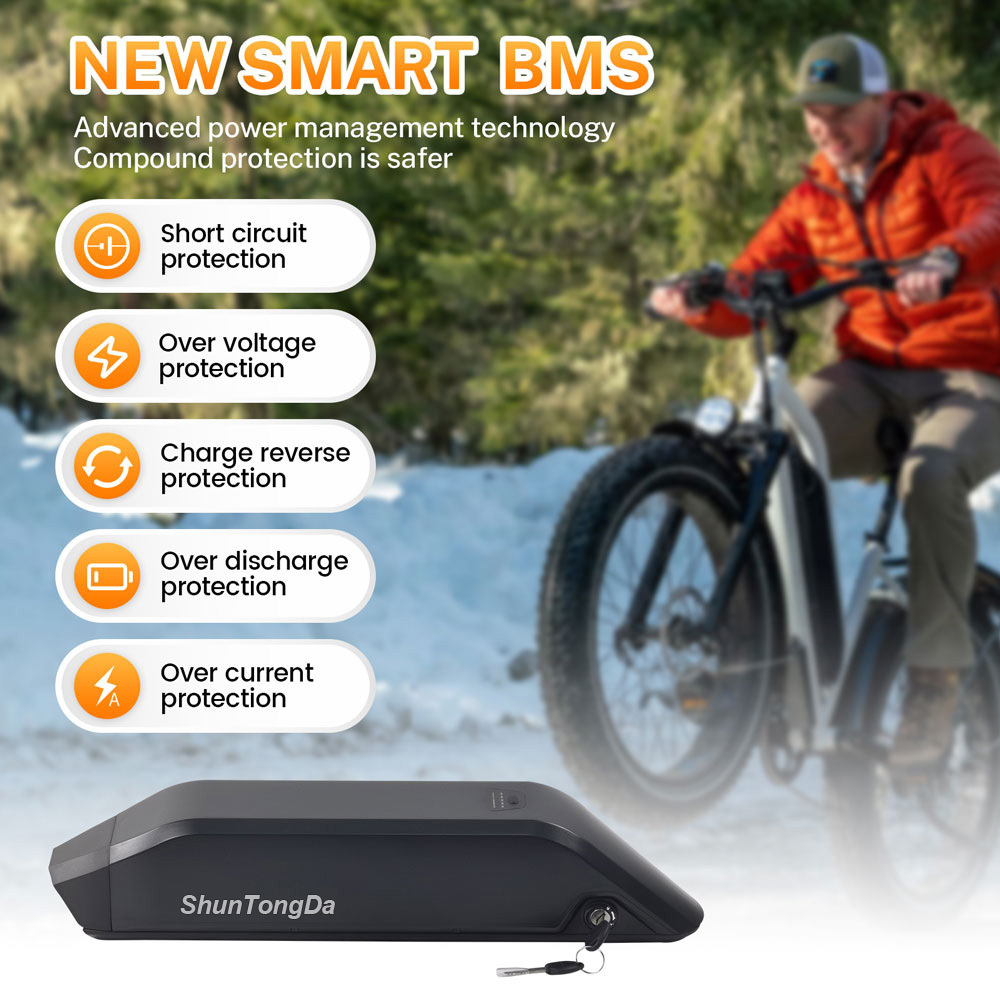 Replacement 48V 52V 20Ah Ebike Battery Fit for Ariel Rider Kepler X-Class Step-Thru Grizzly Fat Tire E Mountain Electric Bike Batteries 21700 Lithium Cells Pack