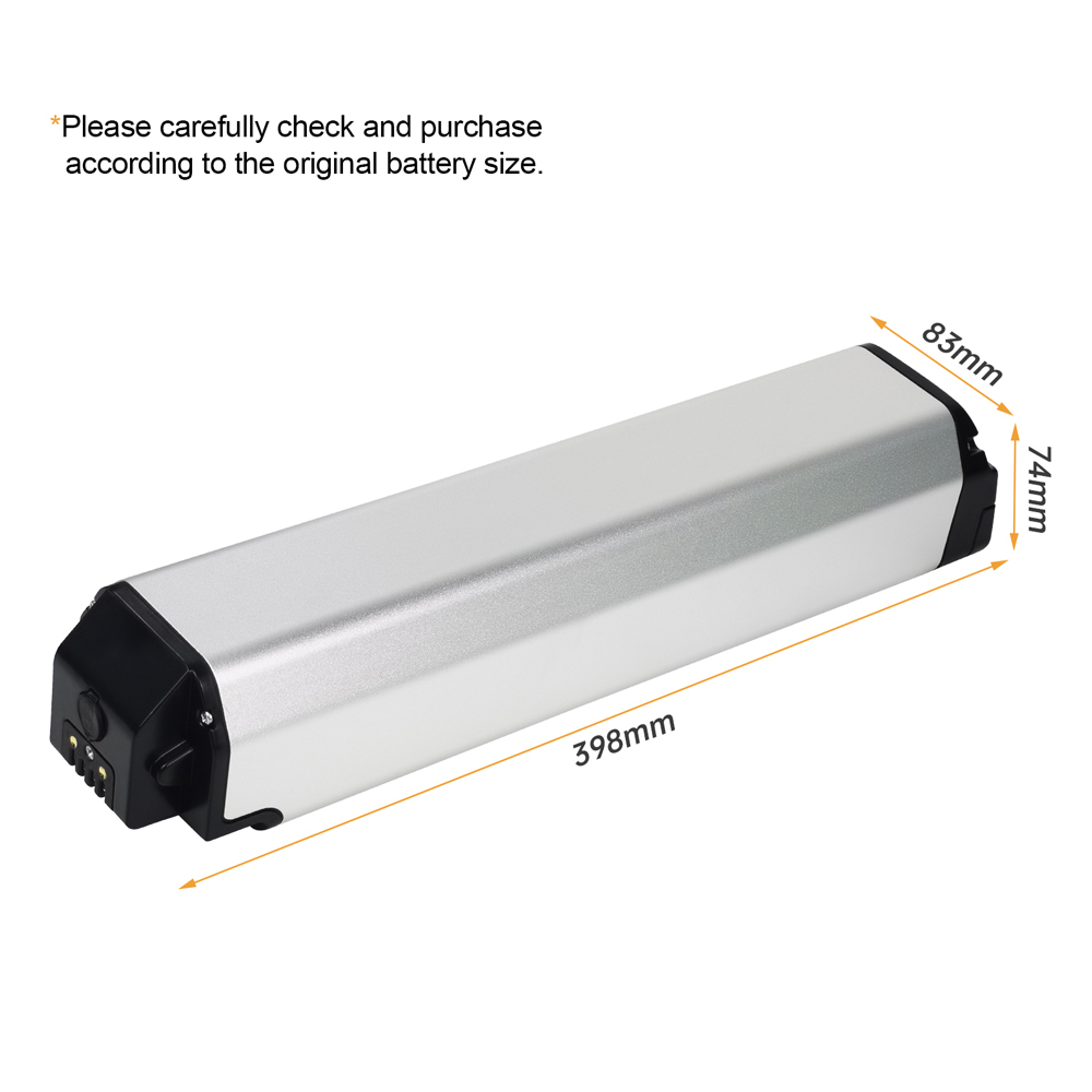 Ebike Battery Replacement 36V 48V Lithium Rechargeable e-Bike Battery Fit for IGO YORKVILLE Biktrix Monte Capro Dengfu E10/Luna Cycle X2 Z1 Endure Removable Hidden Electric Bike Batteries
