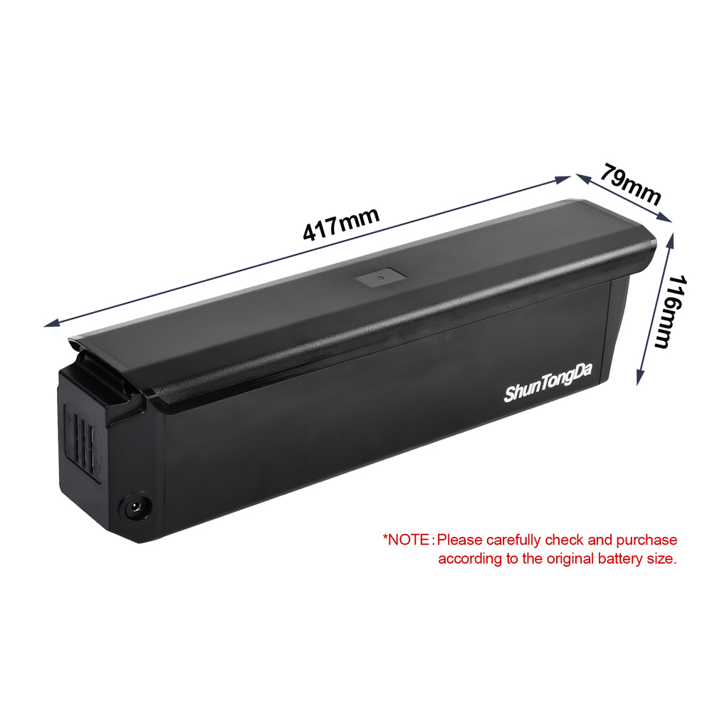 SYR Intergrated Ebike Battery Kingkong 36V 48V 52V 21700 Li-ion Cells for Freesky Wild Cat Asomtom E300 e-Bike EBIX M910 SPATIAL PHOENIX WAVE  Electric Bike Battery Replacement